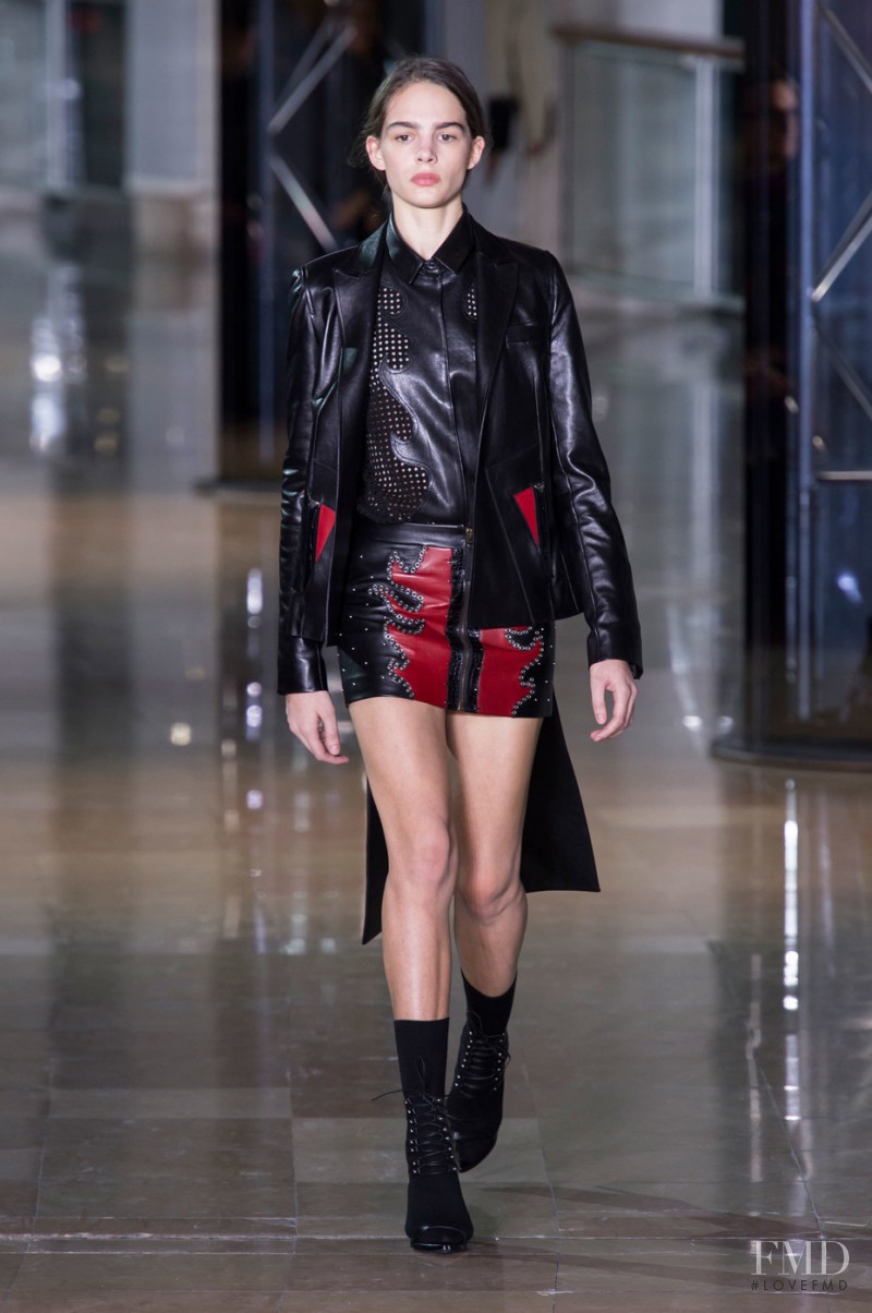 Anthony Vaccarello fashion show for Autumn/Winter 2016