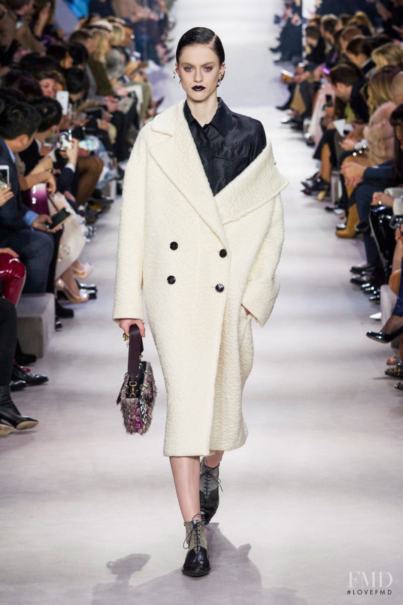 Sarah Brannon featured in  the Christian Dior fashion show for Autumn/Winter 2016