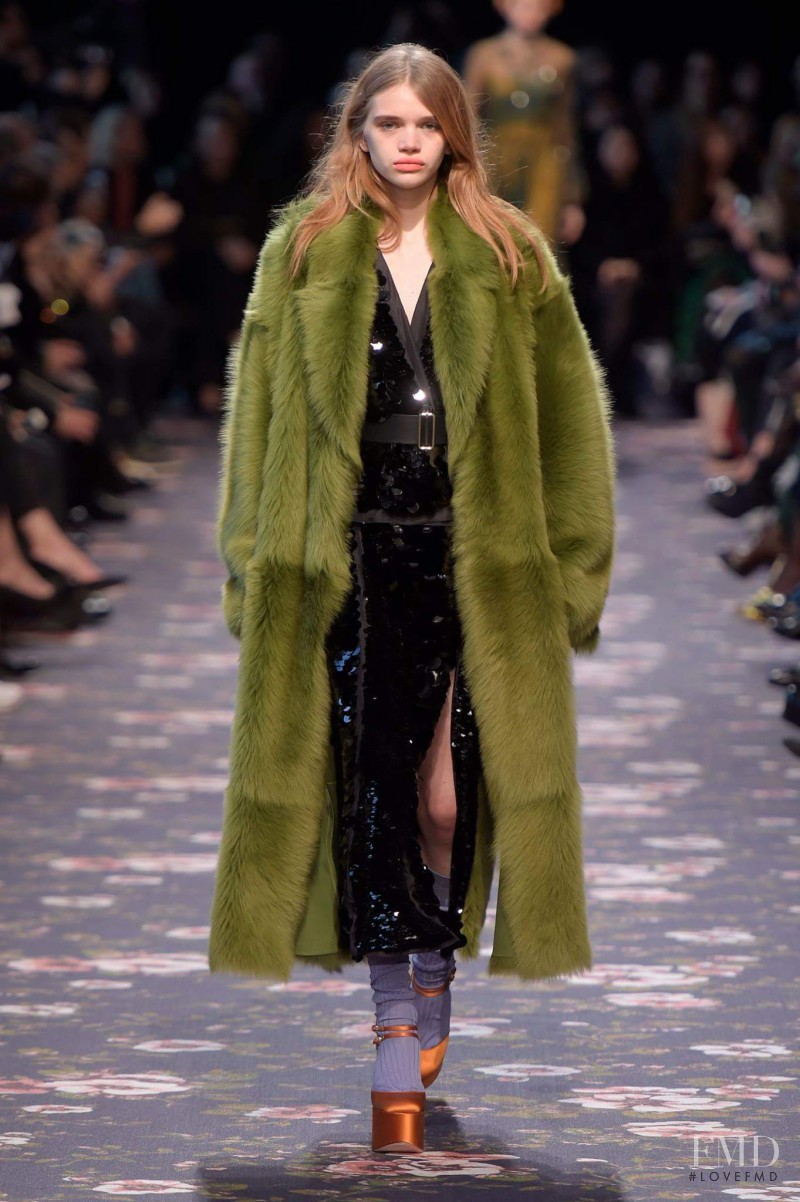 Stella Lucia featured in  the Rochas fashion show for Autumn/Winter 2016