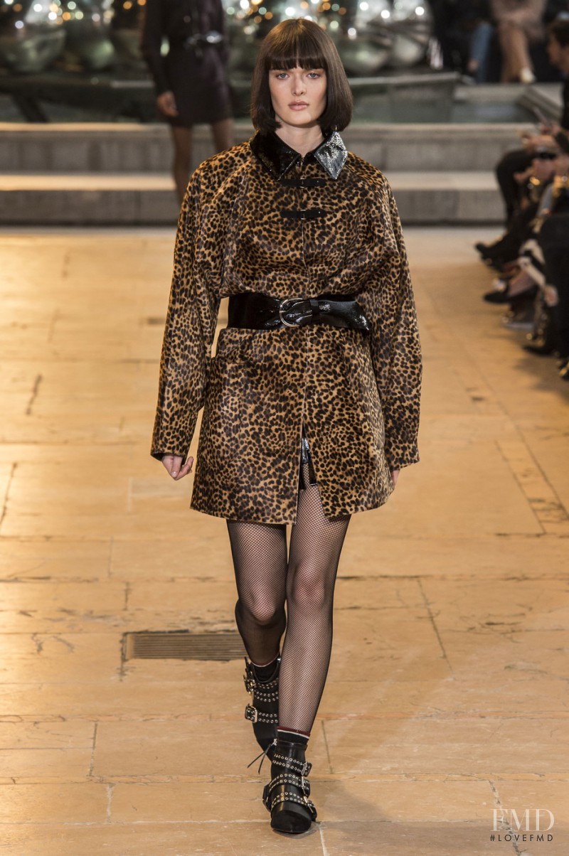 Sam Rollinson featured in  the Isabel Marant fashion show for Autumn/Winter 2016