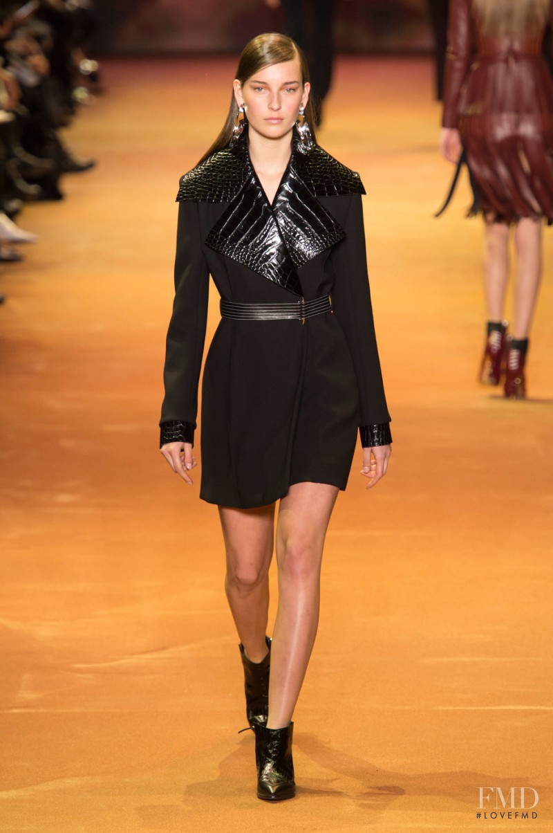 Julia Bergshoeff featured in  the Mugler fashion show for Autumn/Winter 2016