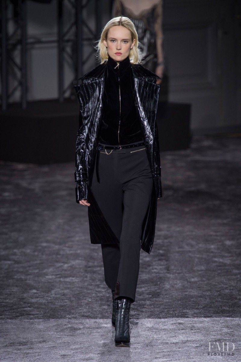 Harleth Kuusik featured in  the Nina Ricci fashion show for Autumn/Winter 2016