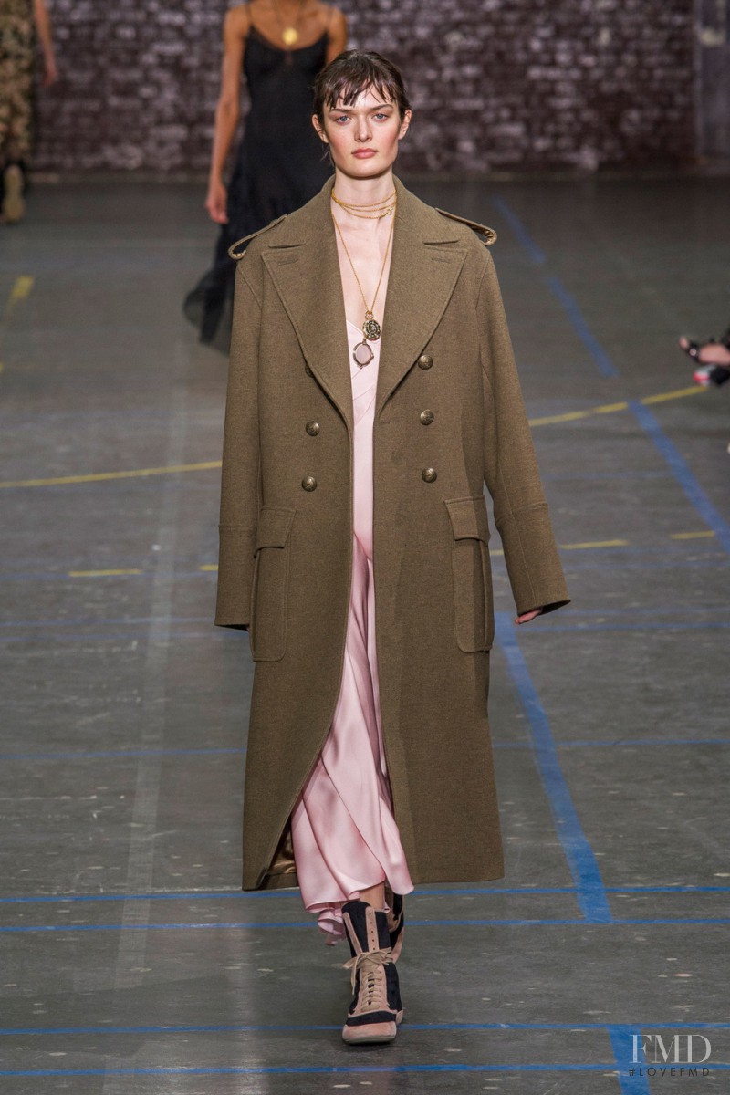 Sam Rollinson featured in  the John Galliano fashion show for Autumn/Winter 2016