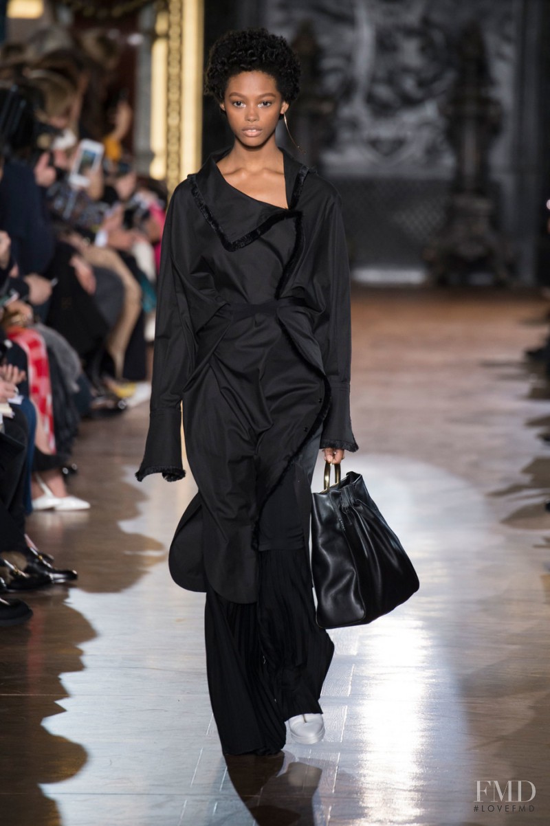 Londone Myers featured in  the Stella McCartney fashion show for Autumn/Winter 2016