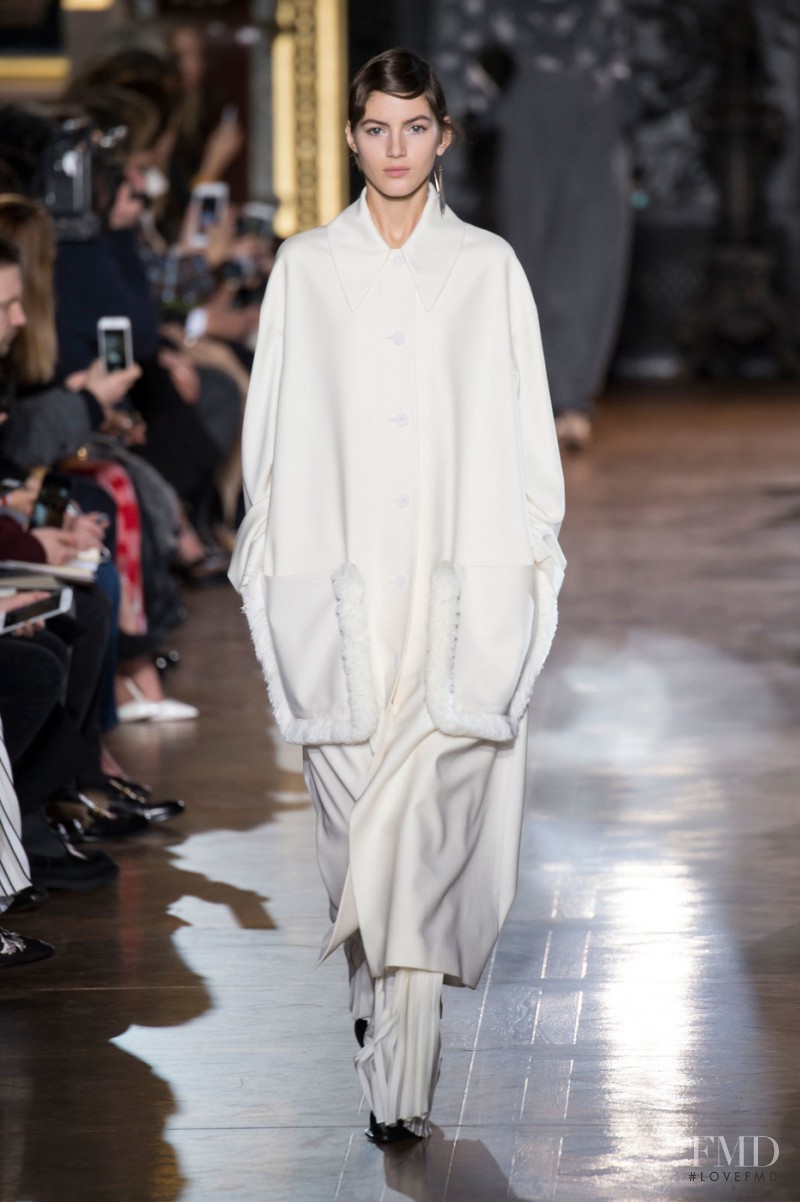 Valery Kaufman featured in  the Stella McCartney fashion show for Autumn/Winter 2016