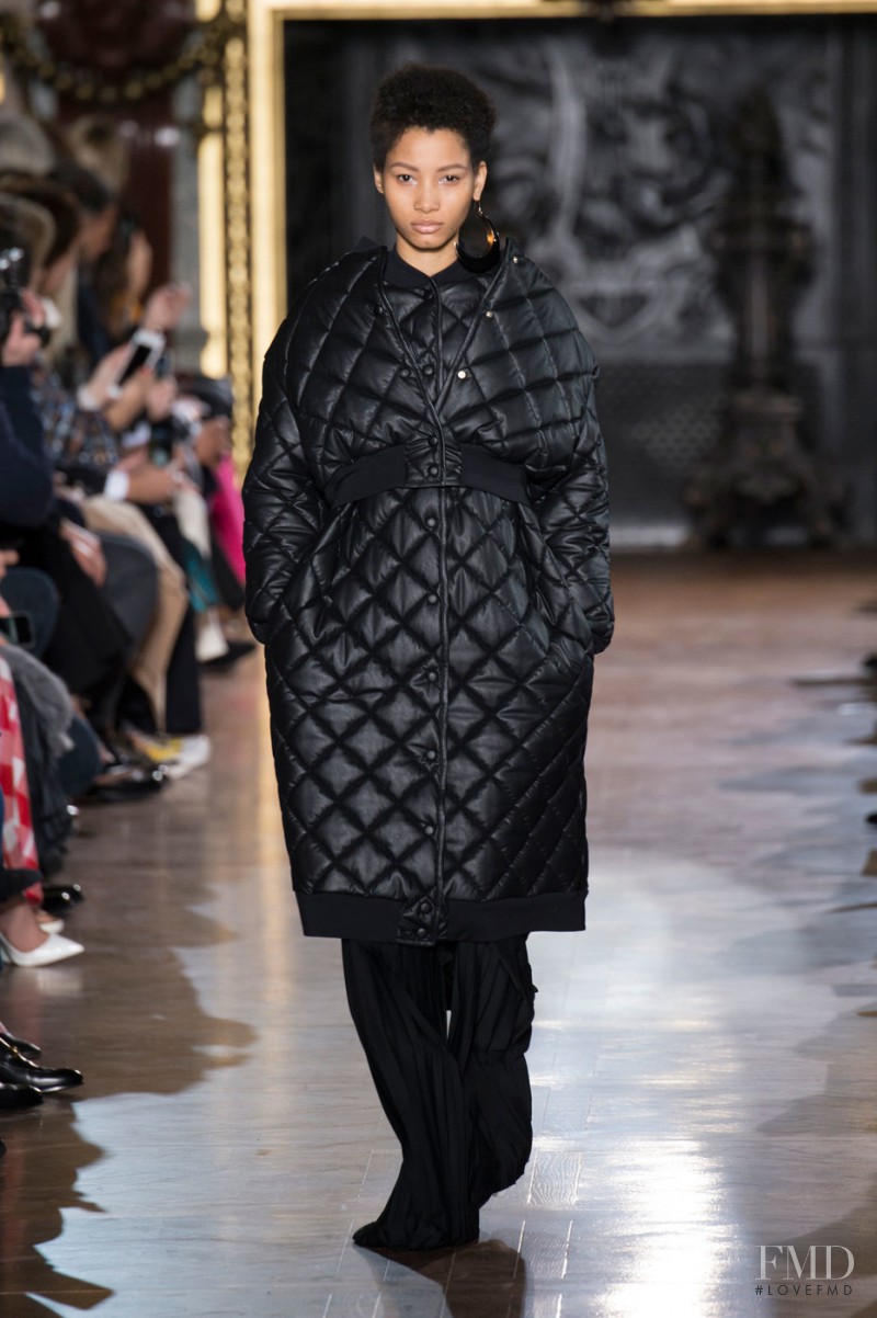 Lineisy Montero featured in  the Stella McCartney fashion show for Autumn/Winter 2016