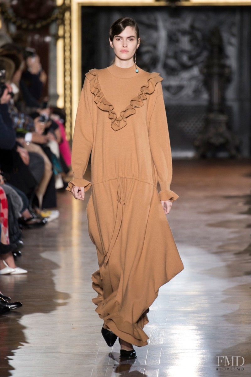 Vanessa Moody featured in  the Stella McCartney fashion show for Autumn/Winter 2016