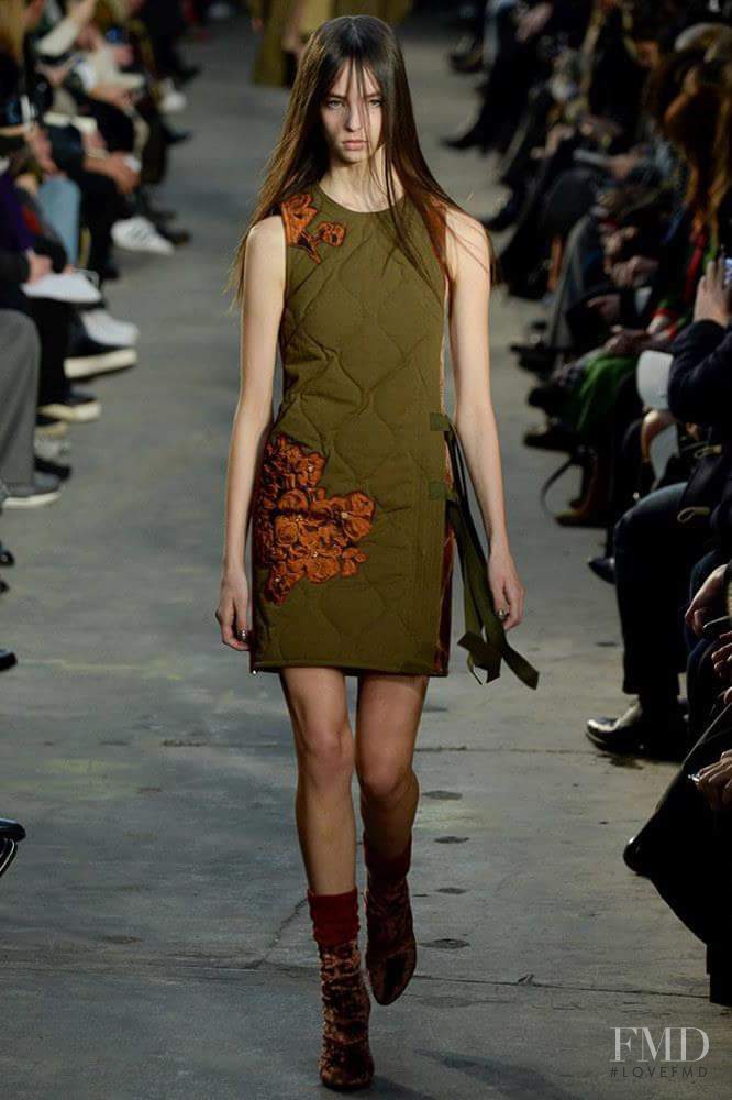 Sophie Jones featured in  the 3.1 Phillip Lim fashion show for Autumn/Winter 2016