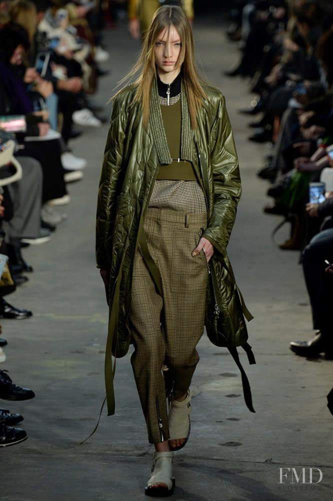 Susanne Knipper featured in  the 3.1 Phillip Lim fashion show for Autumn/Winter 2016