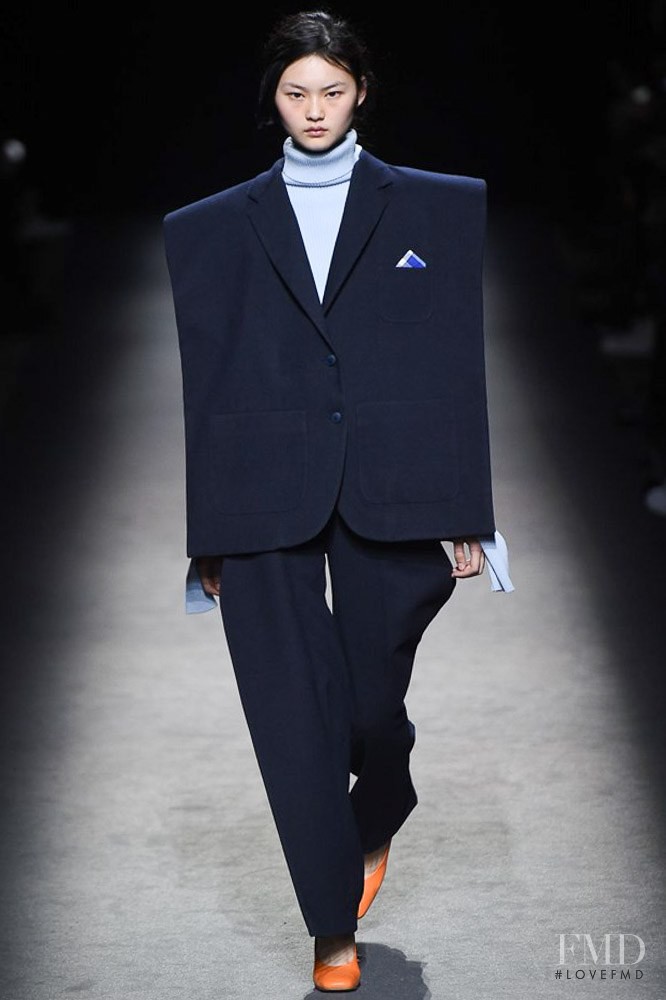 Cong He featured in  the Jacquemus fashion show for Autumn/Winter 2016