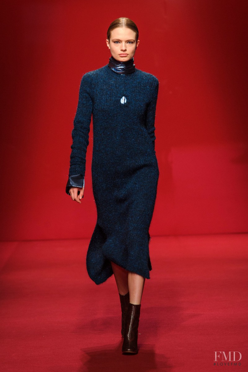 Anna Mila Guyenz featured in  the Ellery fashion show for Autumn/Winter 2016