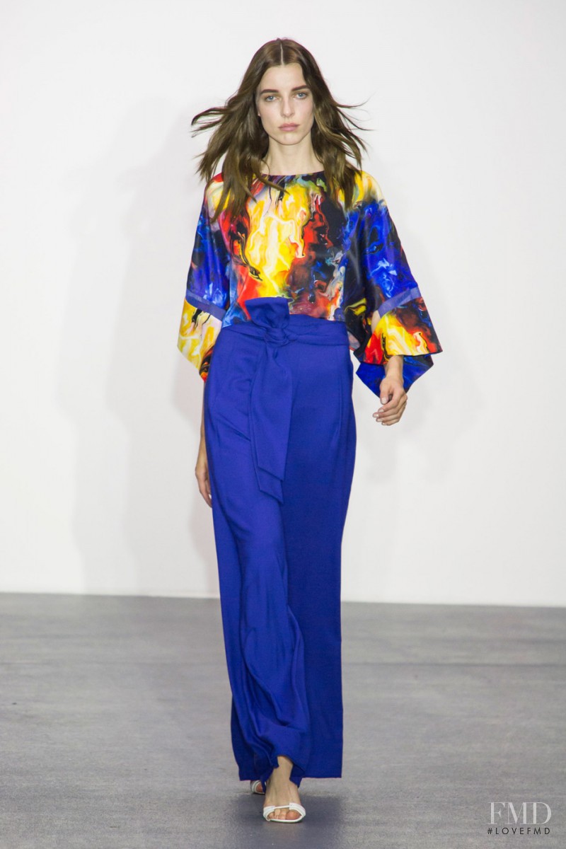 Anna-Maria Nemetz featured in  the Jean Pierre Braganza fashion show for Spring/Summer 2016