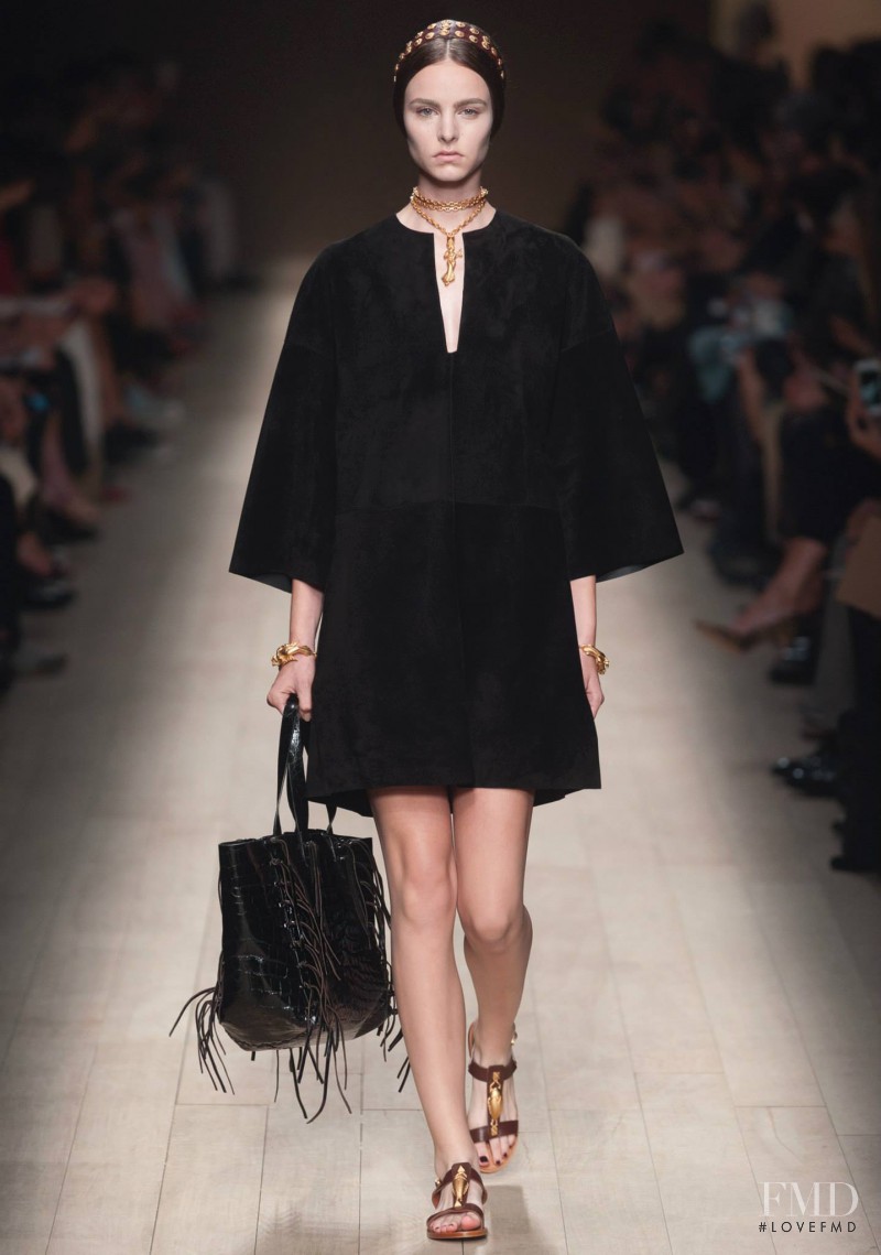 Estella Brons featured in  the Valentino fashion show for Spring/Summer 2014
