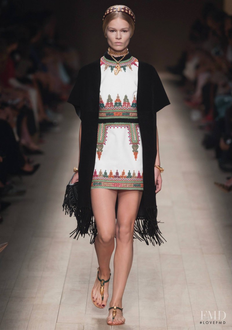 Anna Ewers featured in  the Valentino fashion show for Spring/Summer 2014