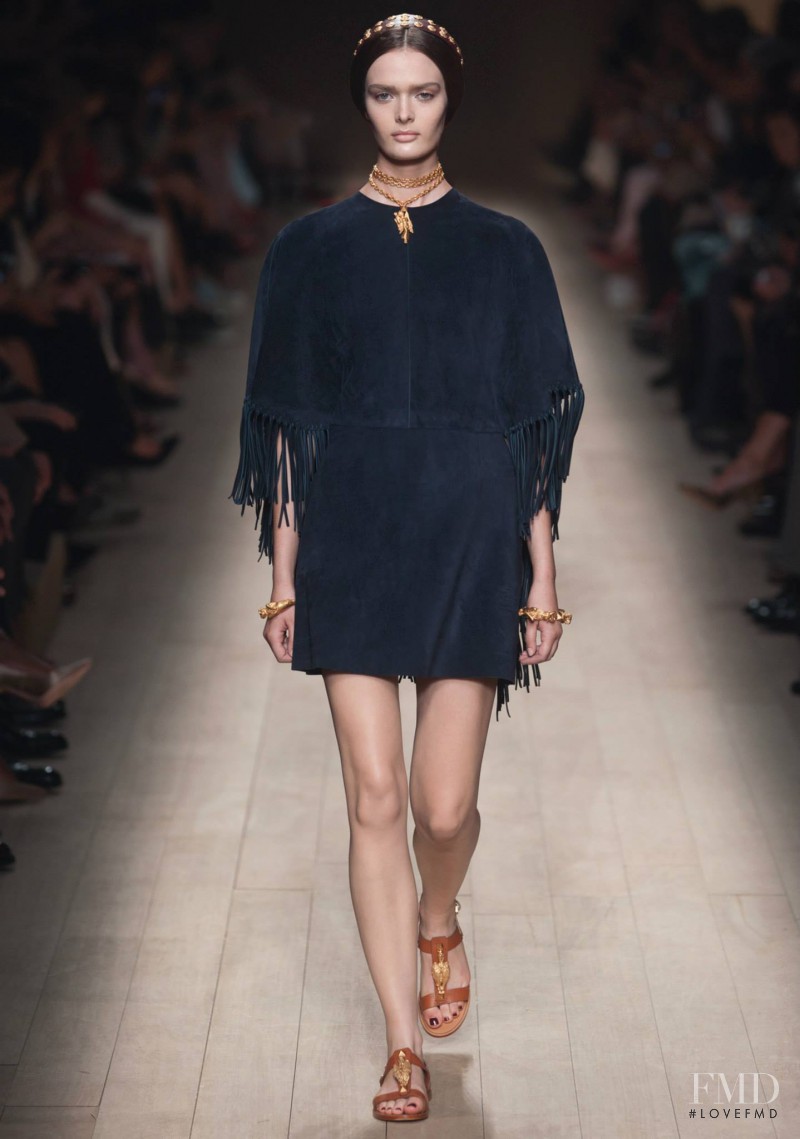 Sam Rollinson featured in  the Valentino fashion show for Spring/Summer 2014