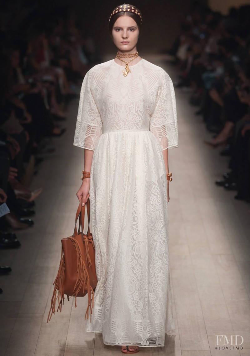 Tilda Lindstam featured in  the Valentino fashion show for Spring/Summer 2014
