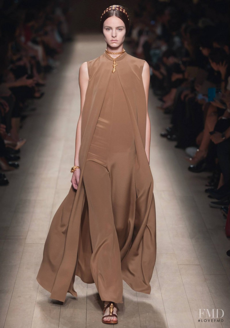 Estella Brons featured in  the Valentino fashion show for Spring/Summer 2014
