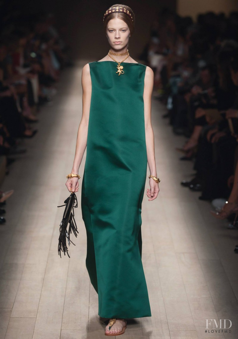 Lexi Boling featured in  the Valentino fashion show for Spring/Summer 2014