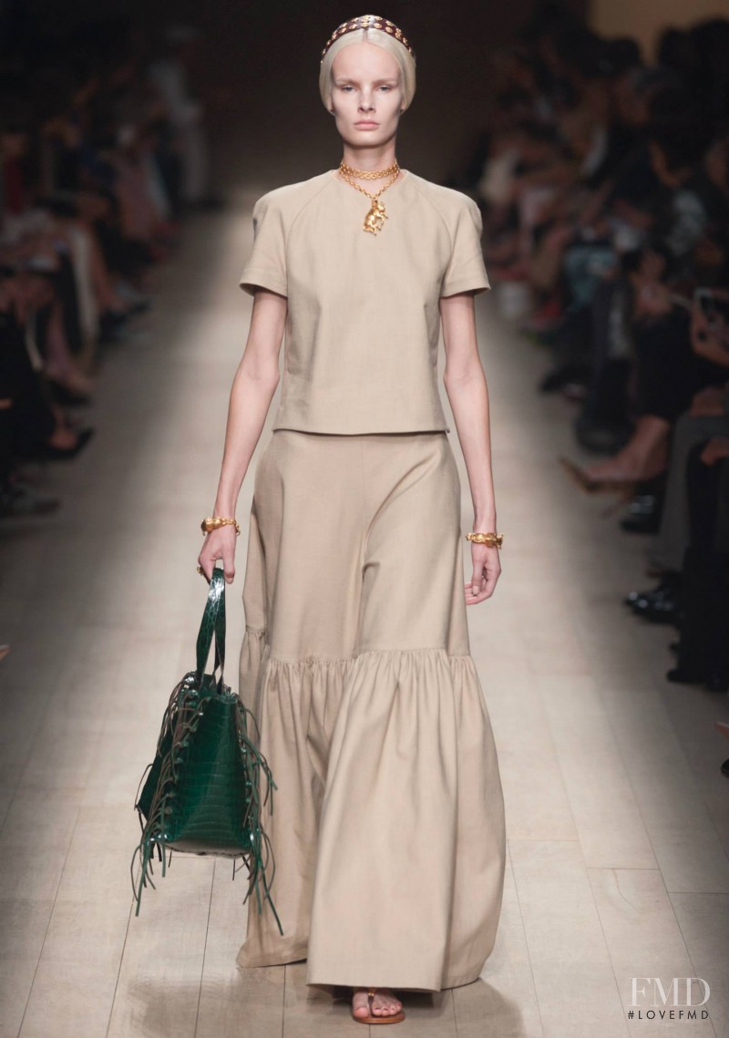 Irene Hiemstra featured in  the Valentino fashion show for Spring/Summer 2014