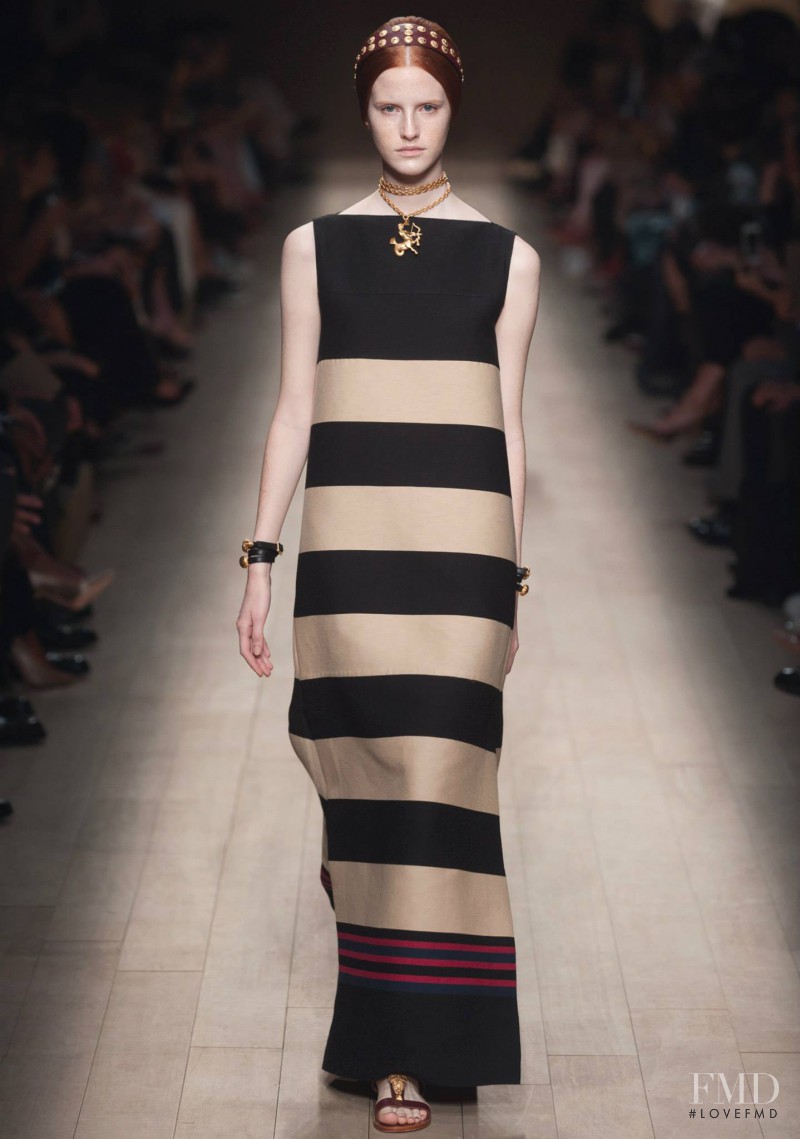 Magdalena Jasek featured in  the Valentino fashion show for Spring/Summer 2014