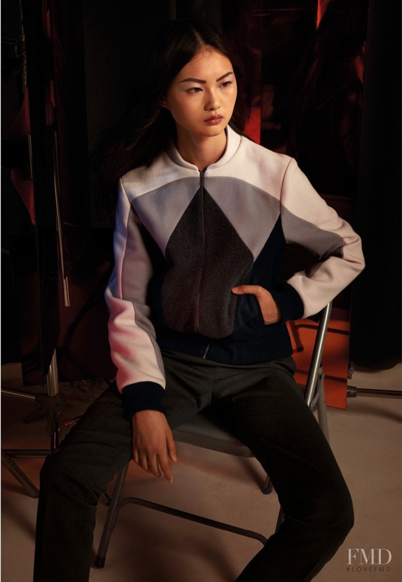 Cong He featured in  the La Redoute catalogue for Autumn/Winter 2015