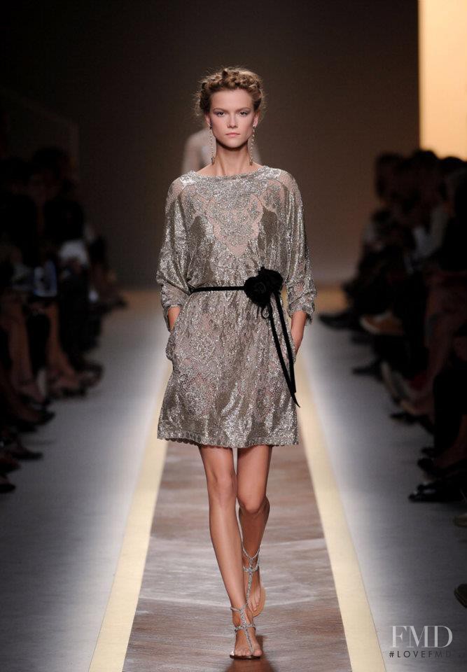 Kasia Struss featured in  the Valentino fashion show for Spring/Summer 2012