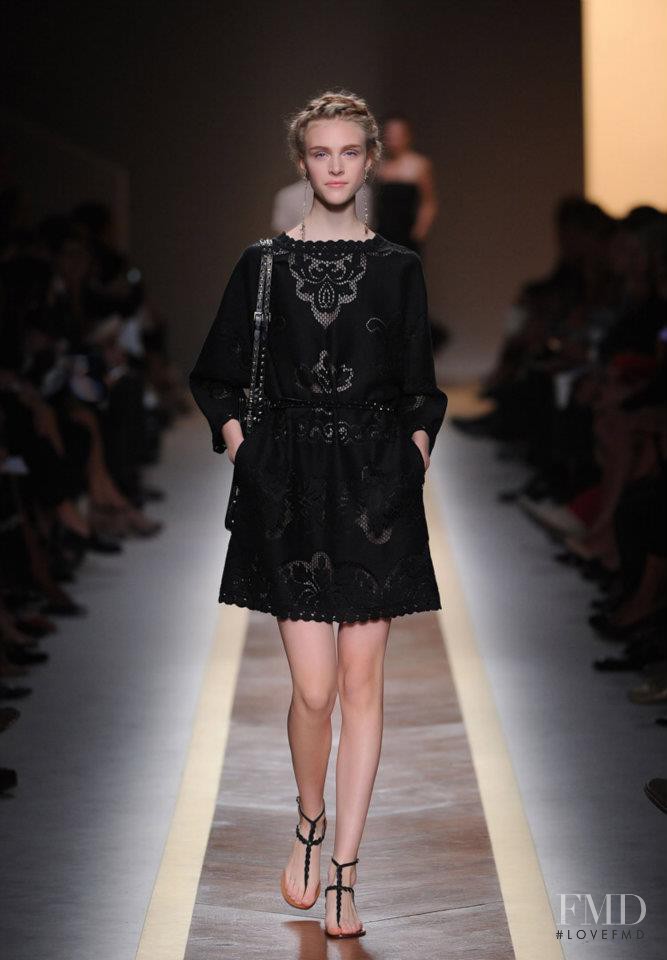 Hedvig Palm featured in  the Valentino fashion show for Spring/Summer 2012