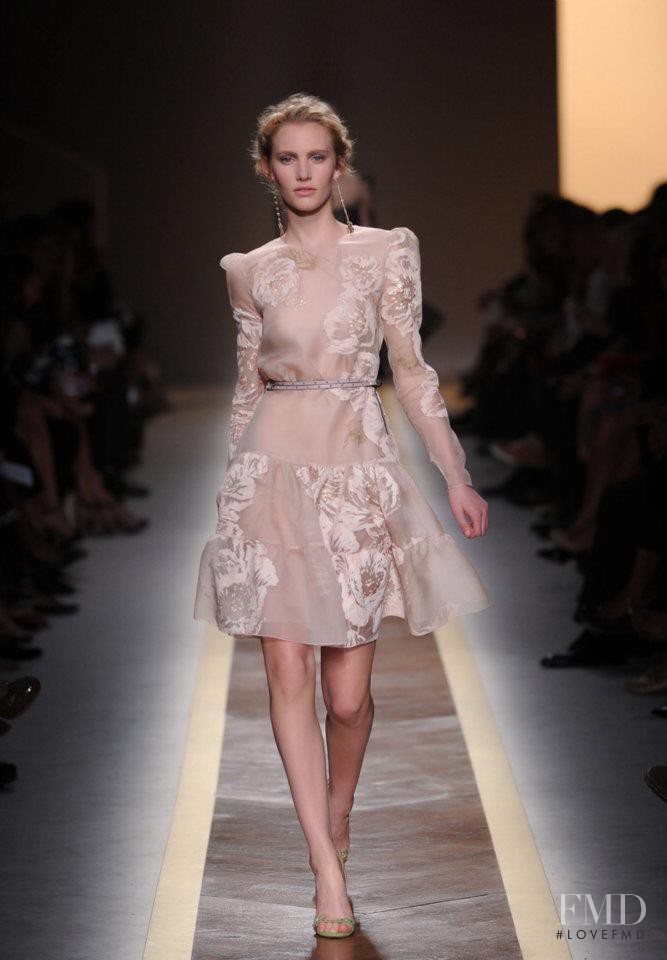 Emily Baker featured in  the Valentino fashion show for Spring/Summer 2012