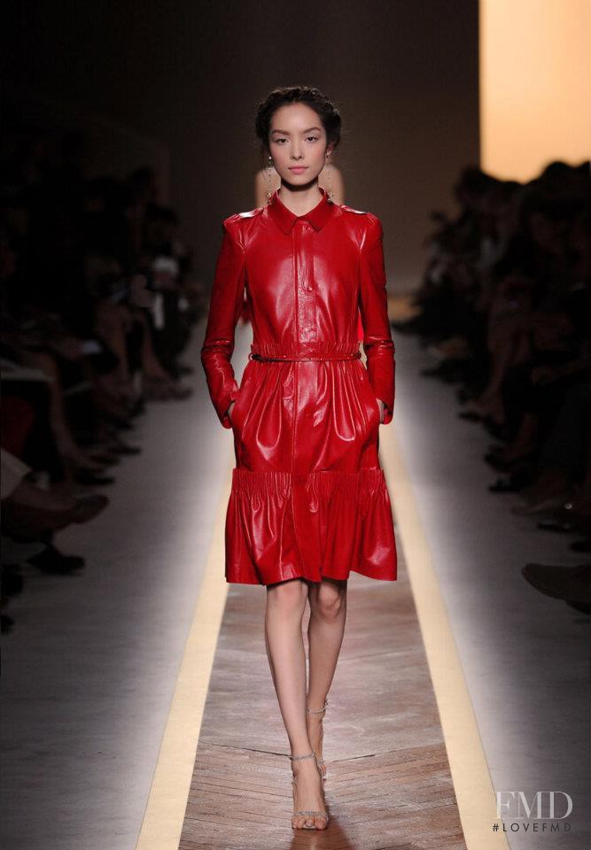 Fei Fei Sun featured in  the Valentino fashion show for Spring/Summer 2012