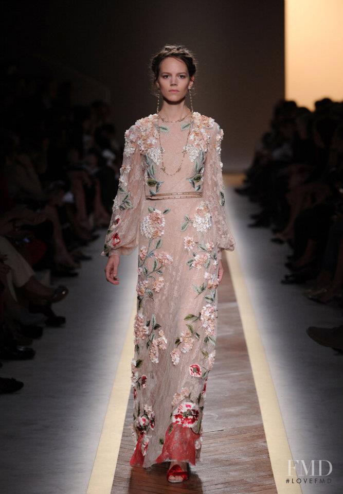 Freja Beha Erichsen featured in  the Valentino fashion show for Spring/Summer 2012