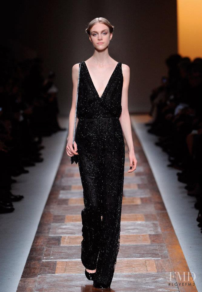 Hedvig Palm featured in  the Valentino fashion show for Autumn/Winter 2012