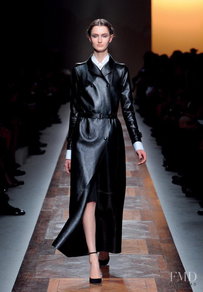 Mackenzie Drazan featured in  the Valentino fashion show for Autumn/Winter 2012