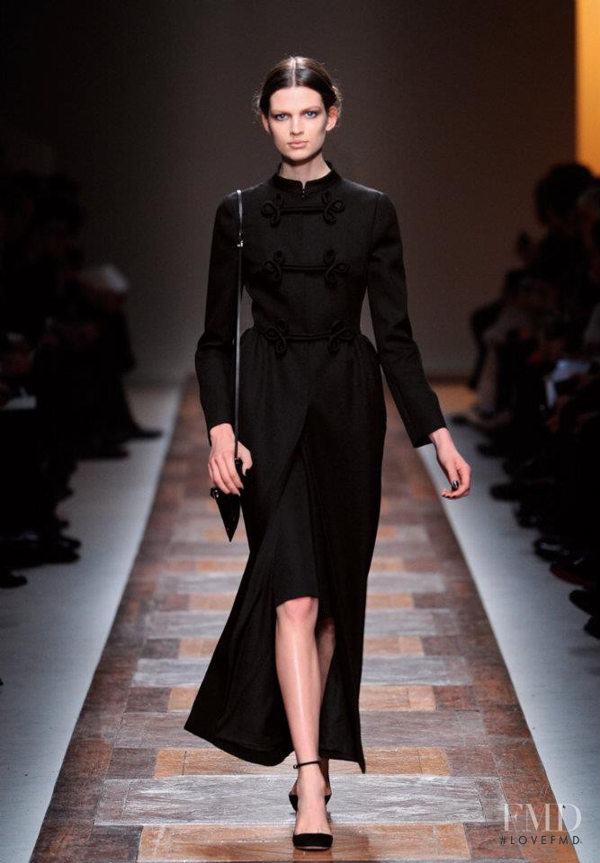 Bette Franke featured in  the Valentino fashion show for Autumn/Winter 2012