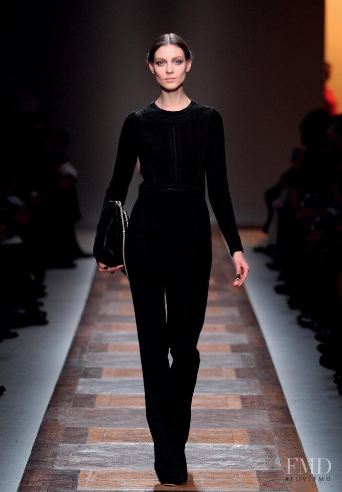 Kati Nescher featured in  the Valentino fashion show for Autumn/Winter 2012