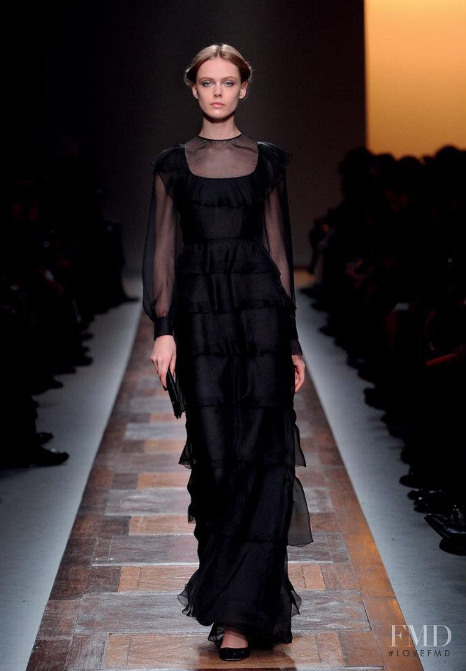 Frida Gustavsson featured in  the Valentino fashion show for Autumn/Winter 2012