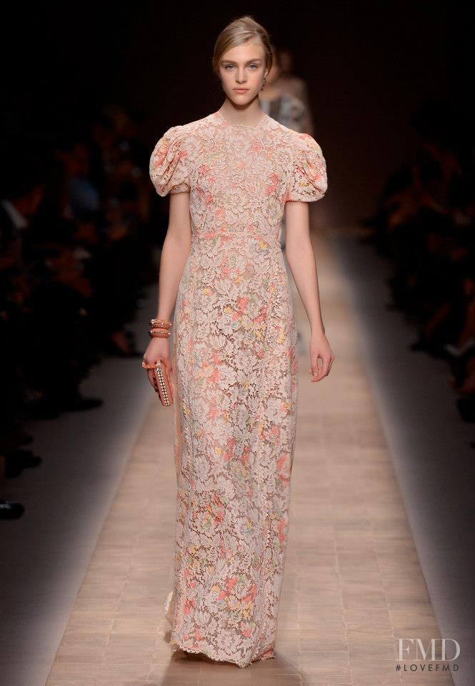 Hedvig Palm featured in  the Valentino fashion show for Spring/Summer 2013