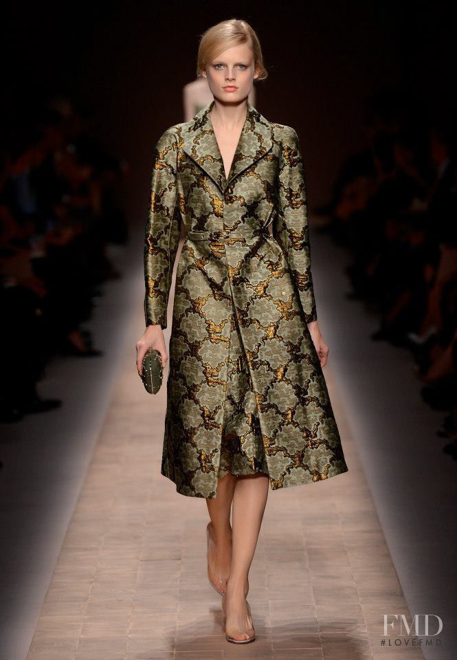 Hanne Gaby Odiele featured in  the Valentino fashion show for Spring/Summer 2013