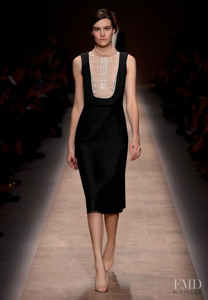 Maria Bradley featured in  the Valentino fashion show for Spring/Summer 2013
