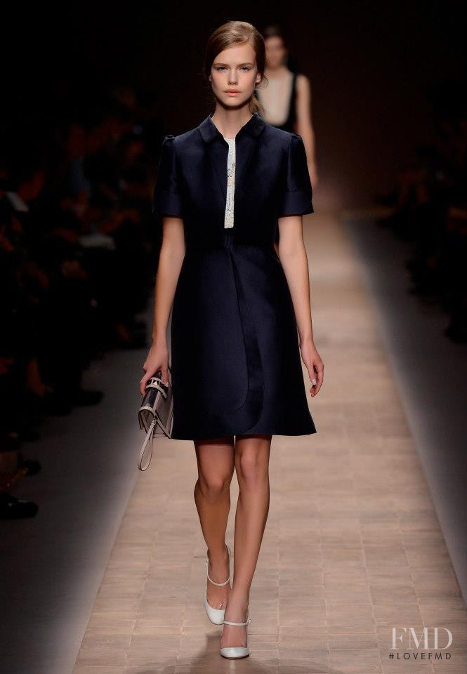 Stina Rapp featured in  the Valentino fashion show for Spring/Summer 2013