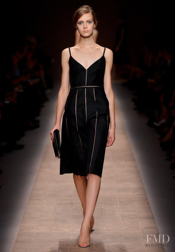 Esther Heesch featured in  the Valentino fashion show for Spring/Summer 2013