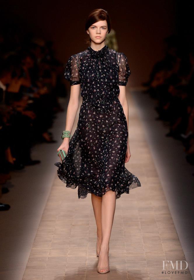 Antonia Wesseloh featured in  the Valentino fashion show for Spring/Summer 2013