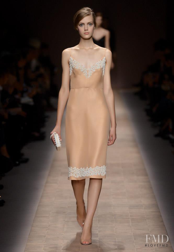 Esther Heesch featured in  the Valentino fashion show for Spring/Summer 2013