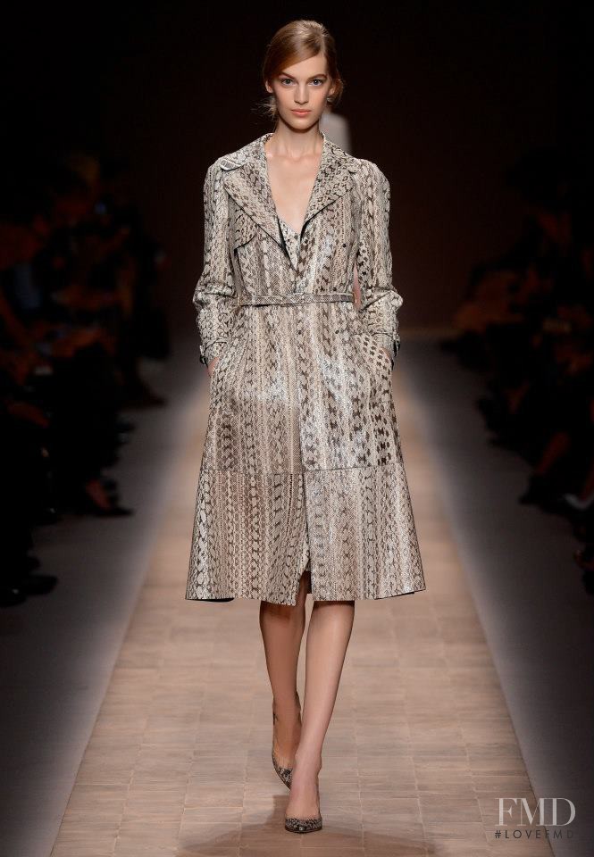 Vanessa Axente featured in  the Valentino fashion show for Spring/Summer 2013