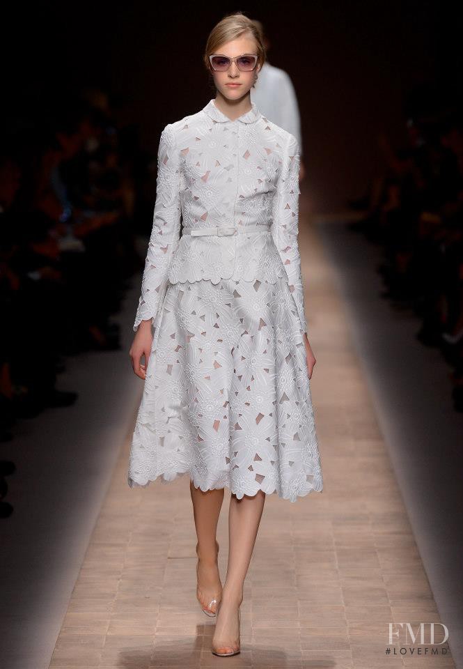 Hedvig Palm featured in  the Valentino fashion show for Spring/Summer 2013