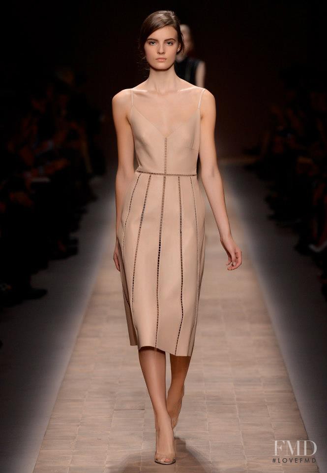 Tilda Lindstam featured in  the Valentino fashion show for Spring/Summer 2013