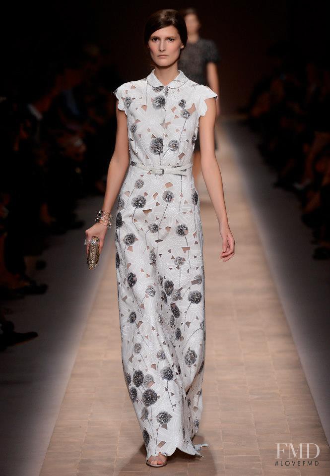 Marie Piovesan featured in  the Valentino fashion show for Spring/Summer 2013