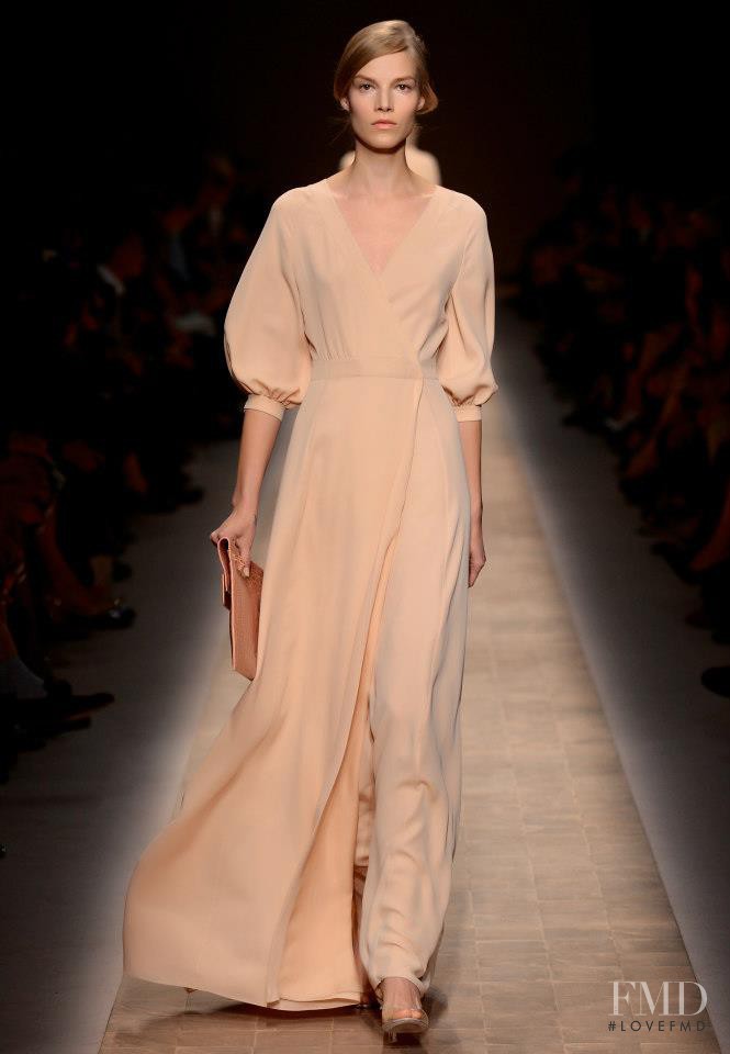Suvi Koponen featured in  the Valentino fashion show for Spring/Summer 2013