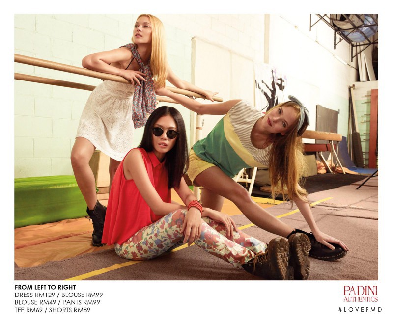 Shir Chong featured in  the Padini Authentics advertisement for Spring/Summer 2013