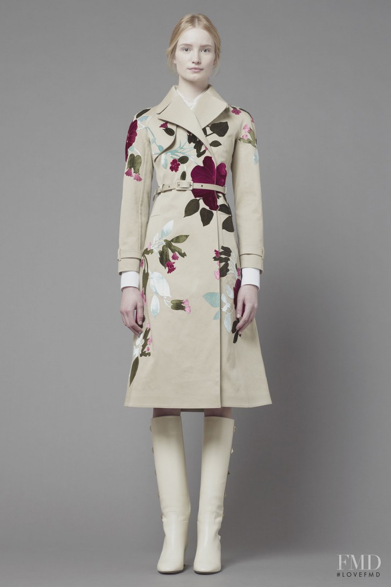 Maud Welzen featured in  the Valentino fashion show for Pre-Fall 2013