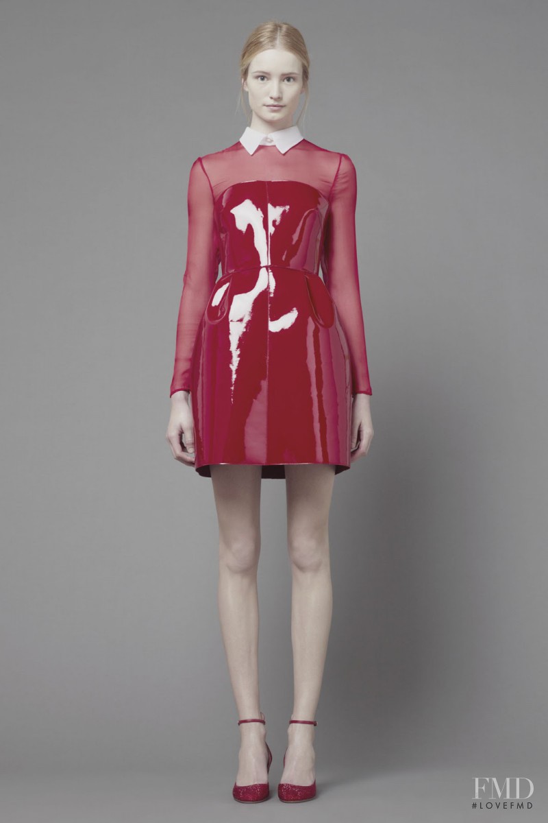 Maud Welzen featured in  the Valentino fashion show for Pre-Fall 2013